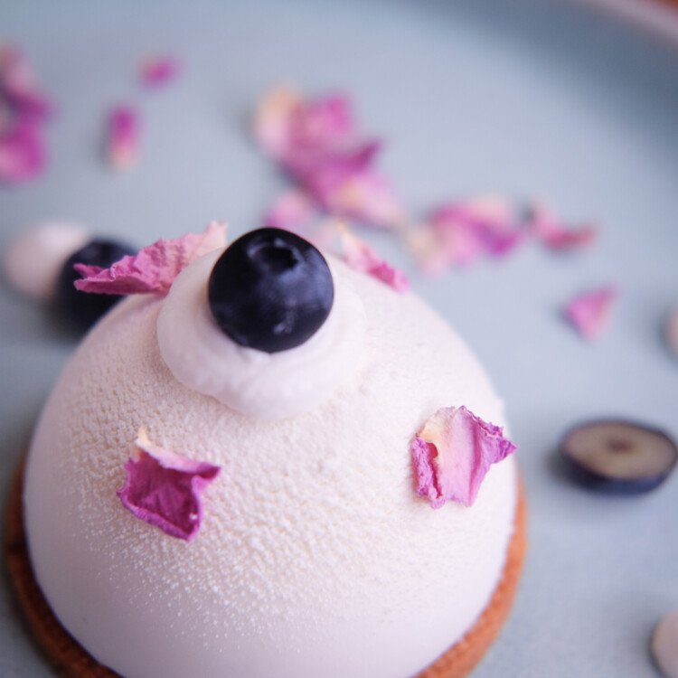 mousse alla rosa