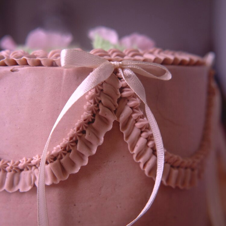 Buttercream. Torta decorata.